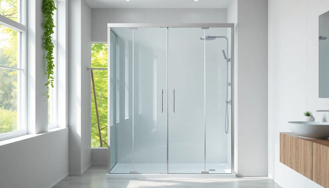 Erleben Sie die Eleganz der duschkabine 100x100 mit stilvollem Design und modernen Akzenten.