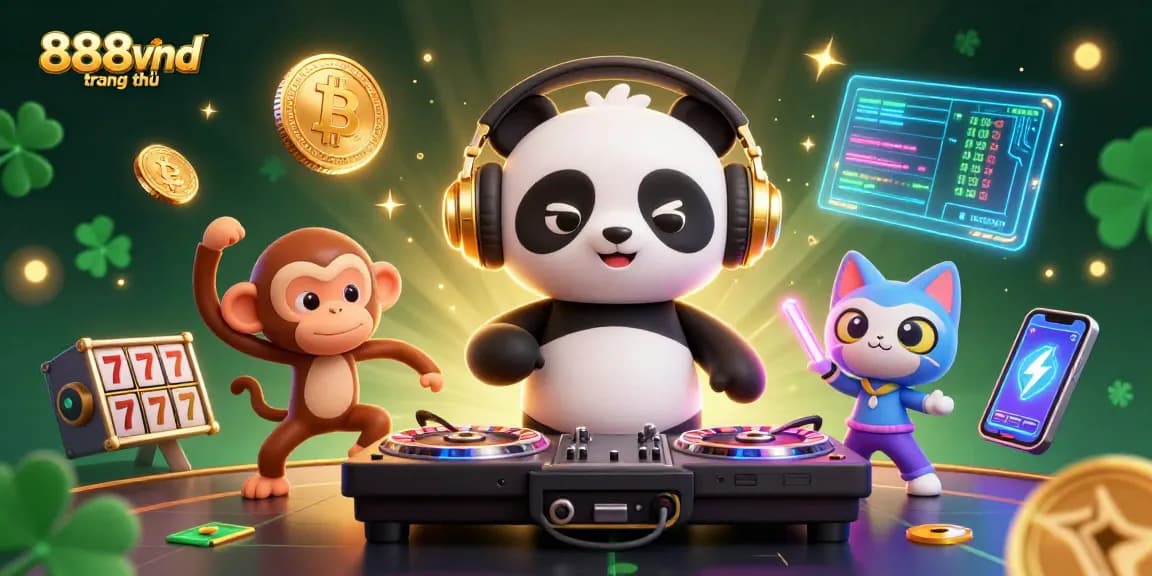Engage with thrilling games on 888vnd trang chủ featuring vibrant casino elements and immersive characters.