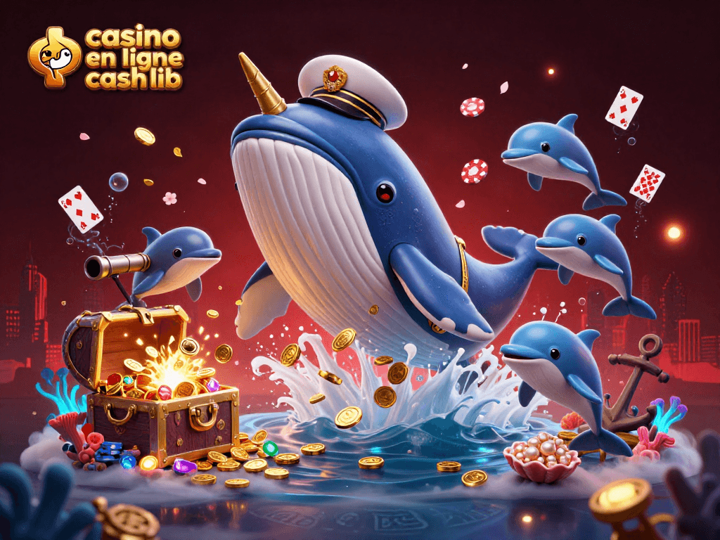 Gagnez avec casino en ligne cashlib dans un univers ludique rempli de pièces et de bonbons.