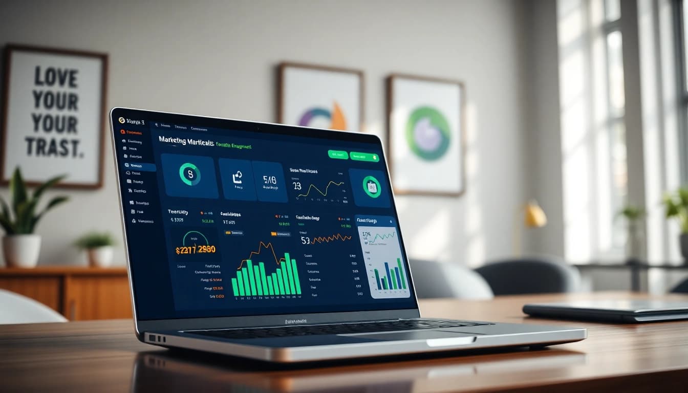 Visual representation of the best smm panel metrics in a professional marketing environment.