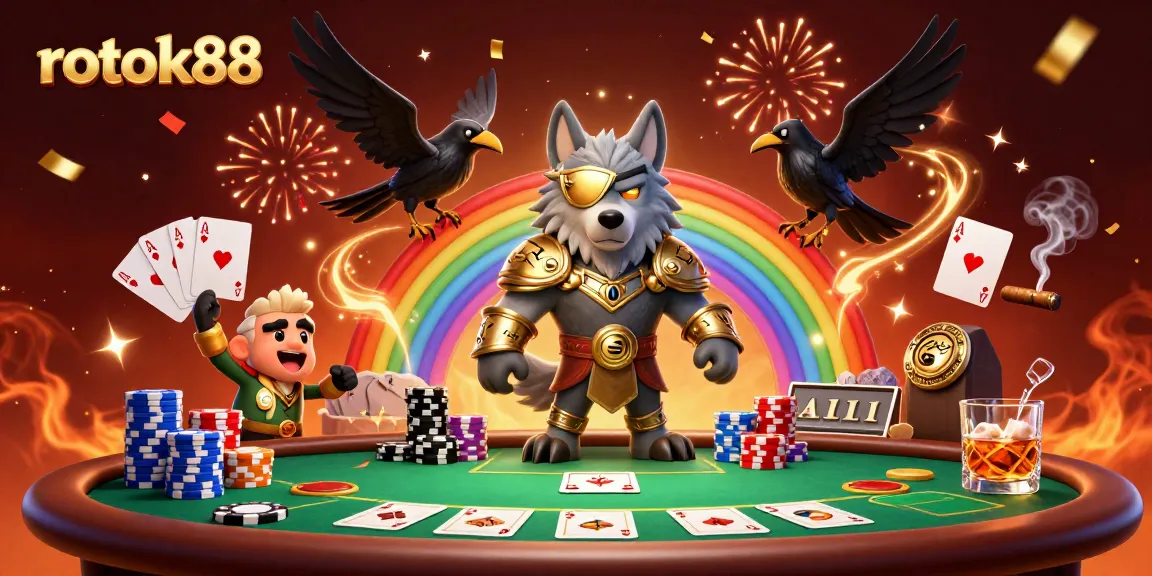 Unleash your winning strategies with rokok88 by experiencing thrilling casino action in a vibrant, engaging scene.