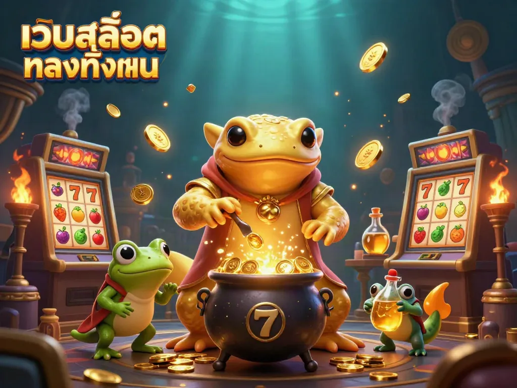 เล่นสล็อตออนไลน์กับเว็บสล็อตตรงทั้งหมดในห้องทดลองที่เต็มไปด้วยทองคำ