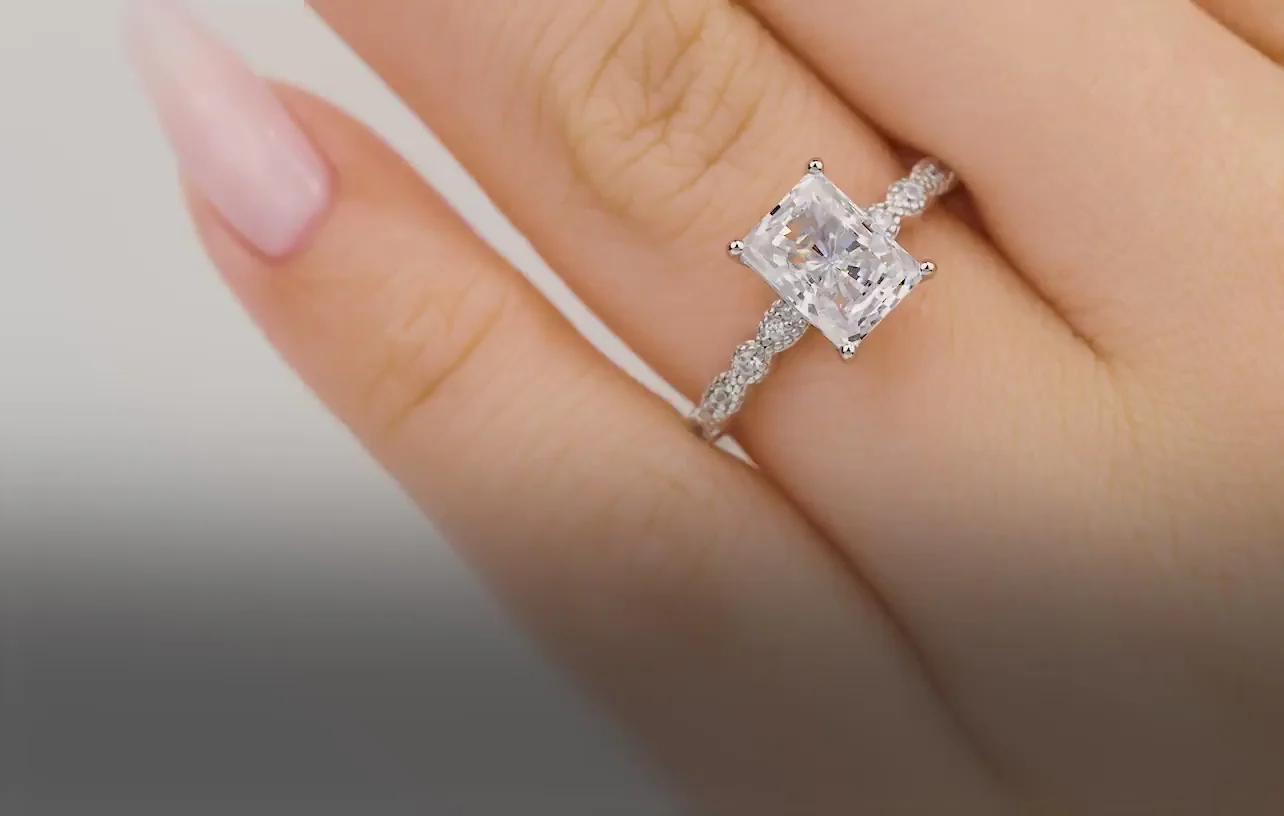 Stunning Emerald Cut Diamond Ring Designs
