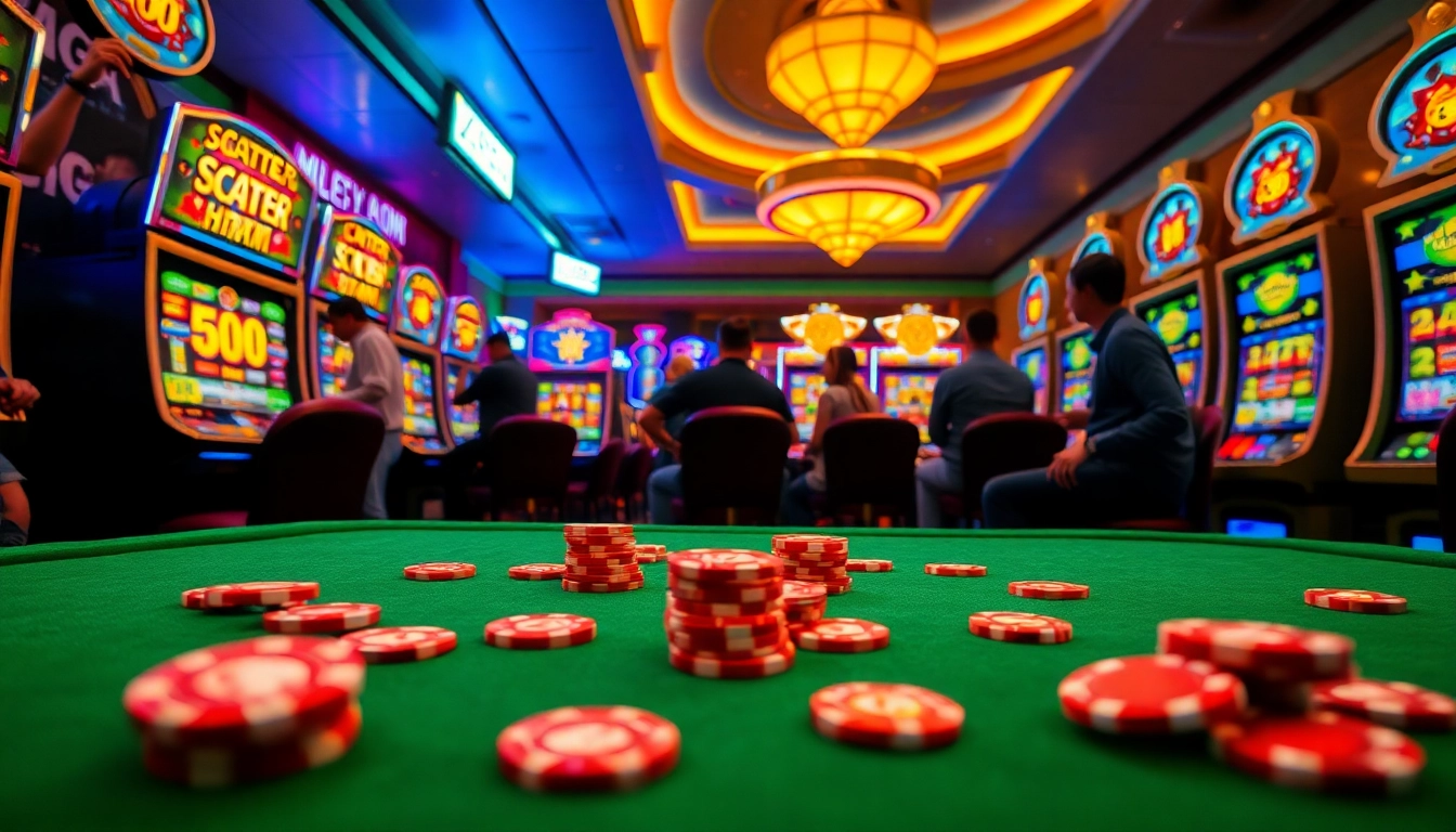Experience the thrill of winning with scatter hitam symbols on vibrant slot machines.