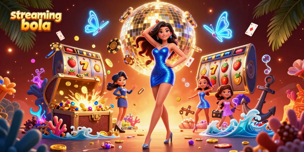 Experience thrilling streaming bola action with vibrant casino themes and captivating visuals.