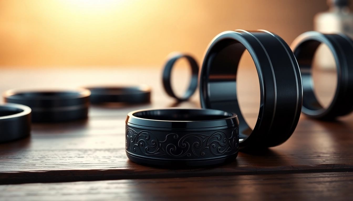 Unique Black Wedding Rings for Men: A Modern Symbol of Love