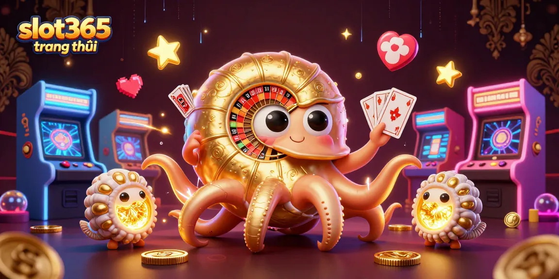 Experience thrill and excitement at slot365 trang chủ, showcasing dynamic gaming elements and vibrant characters.