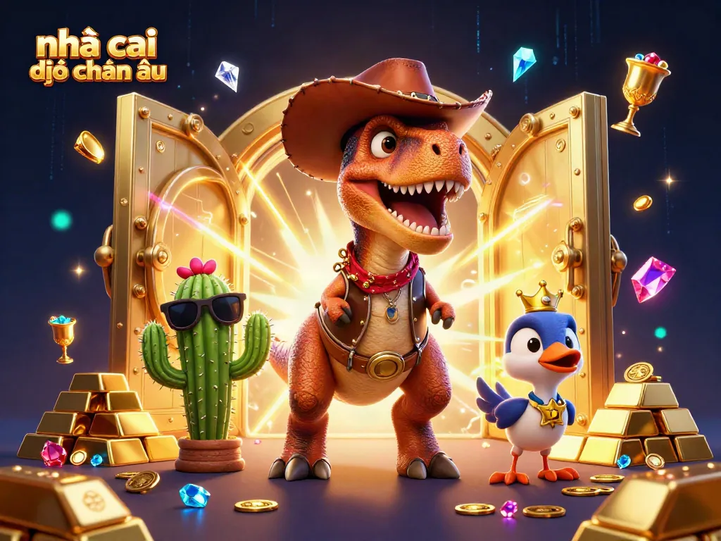 Nhà cái đến từ châu âu thể hiện sự sôi động với các nhân vật và kho báu casino hấp dẫn