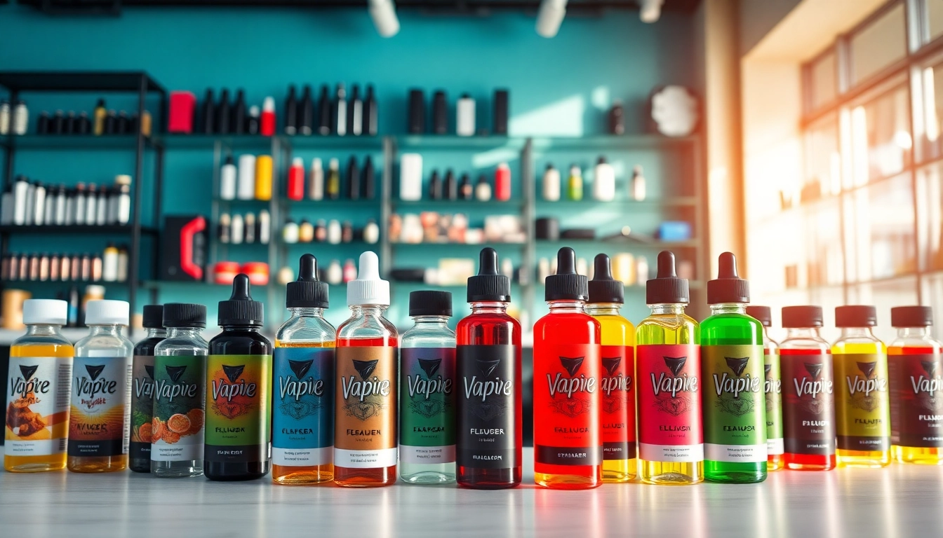 Explore the vibrant offerings at Vape Juice Depot, showcasing premium vape products.