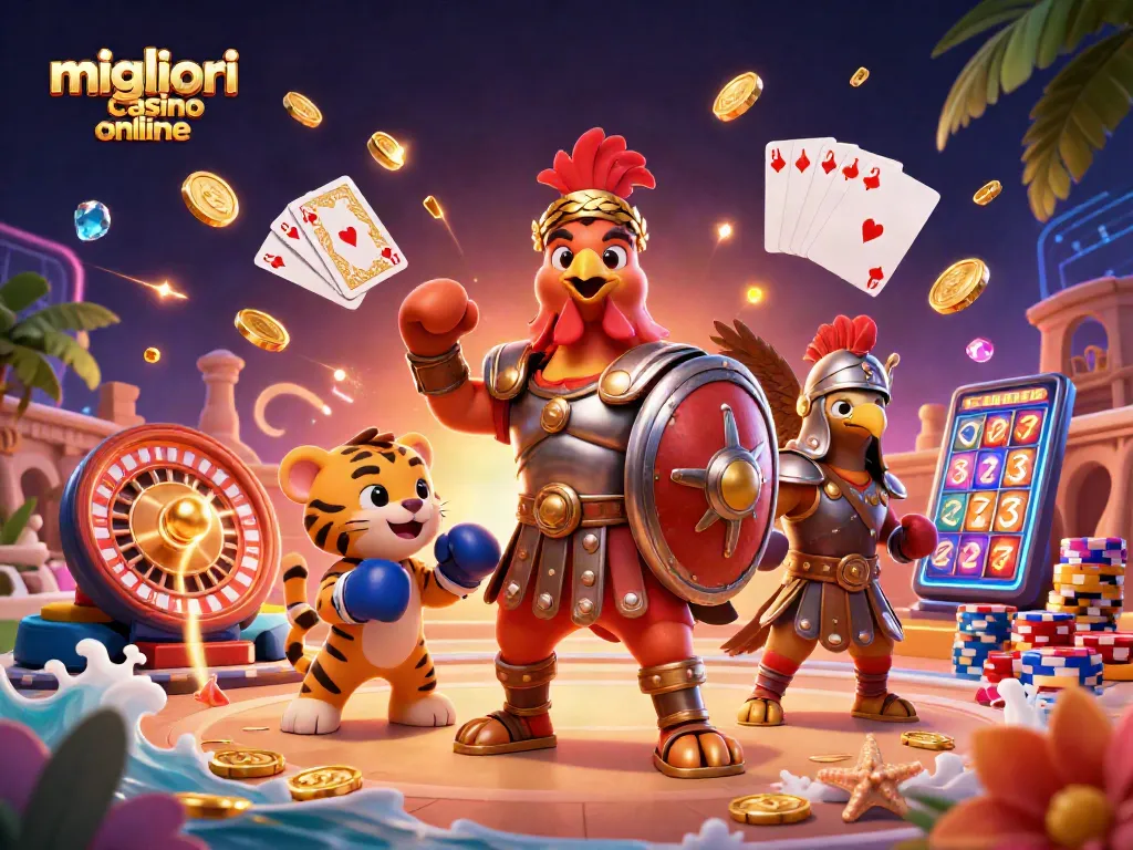 Gioca nei migliori casino online e vinci con giochi avvincenti all'insegna dell'intrattenimento.