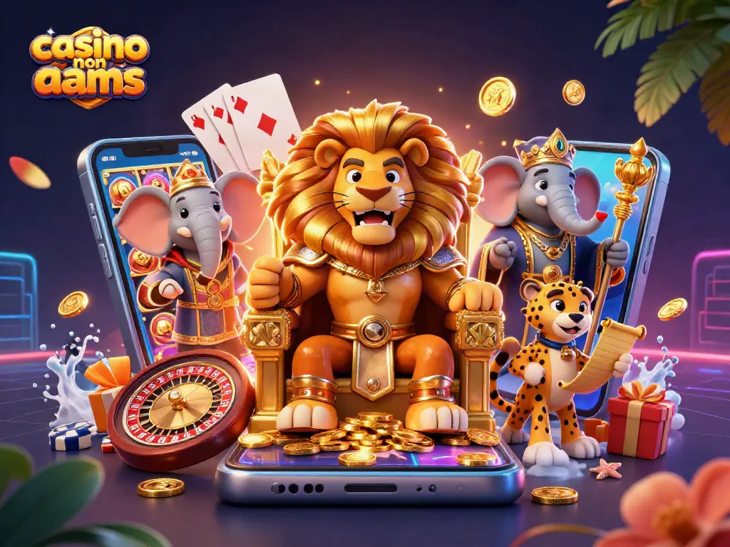 Gioca nei casinò non AAMS con il re leone, l'elefante saggio e la visione del mondo del gioco d'azzardo.