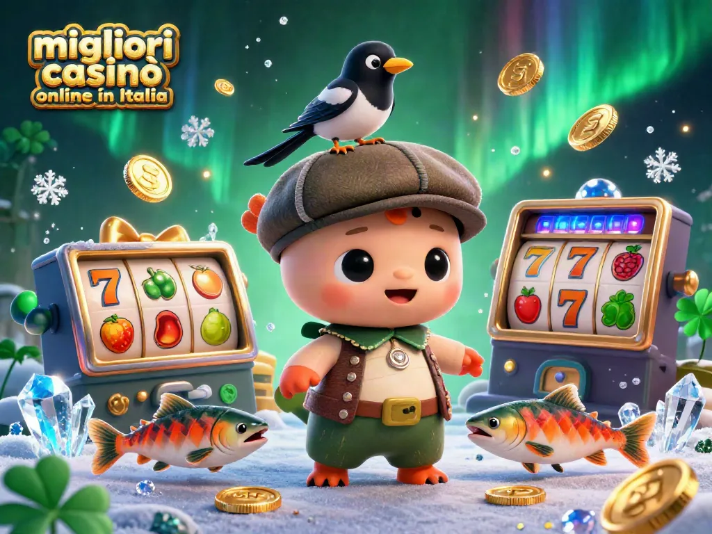 Divertiti nei migliori casinò online in Italia con il nostro dolce Nessie e simboli della fortuna!