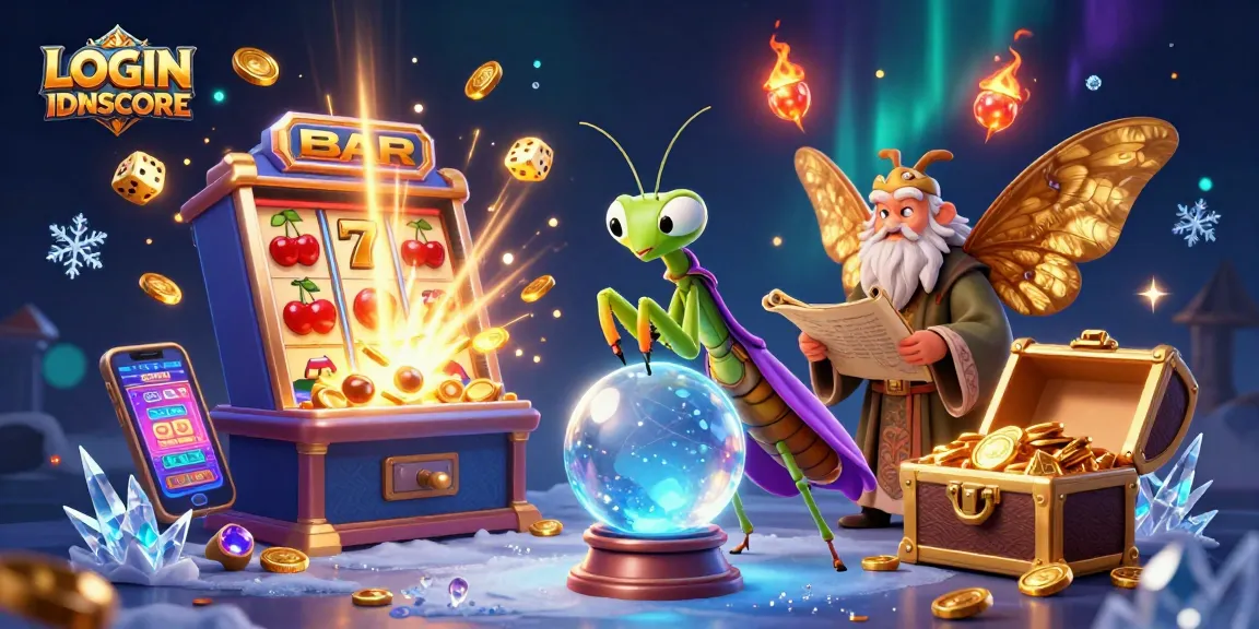 Experience thrilling games with LOGIN IDNSCORE featuring dynamic slot machines and engaging casino characters.