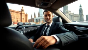 Experience top-quality Chauffeur Hire Nottingham services with luxury vehicles in a professional setting.