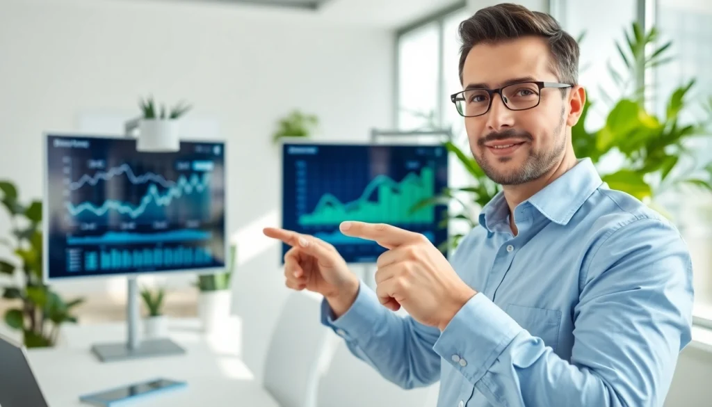 신용카드 현금화에 대해 설명하는 전문 재정 고문의 모습