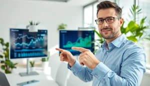 신용카드 현금화에 대해 설명하는 전문 재정 고문의 모습