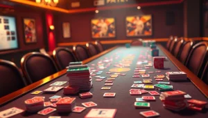 Melhor casa de apostas do Brasil com jogadores em ação em ambiente de cassino vibrante.