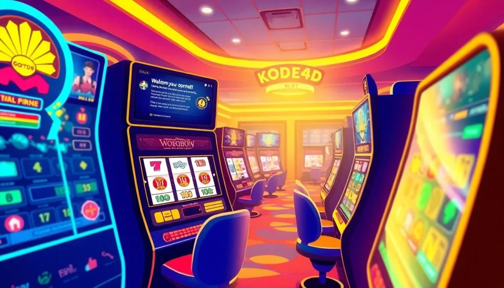 Experience the excitement of Kode4d slot gaming with vibrant graphics and secure features.