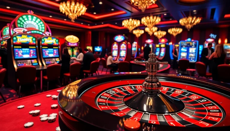 Experience high-stakes play at cm88 with vibrant casino tables and dynamic slot machines.