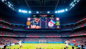 ตรวจสอบ ผลบอลสด thscore บนหน้าจอสปอร์ตในบรรยากาศการแข่งขันสดที่มีความตื่นเต้น