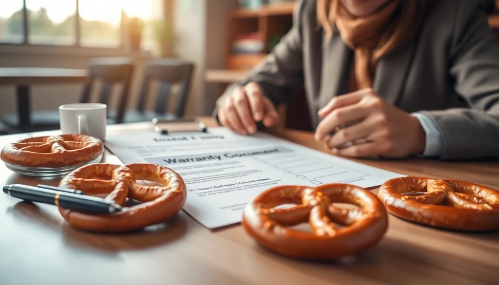 Examine pretzel warranty reviews and trust through a detailed document and fresh pretzel setup.