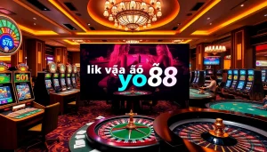 Engage with link vào yo88 while enjoying thrilling casino games and vibrant slot machines.