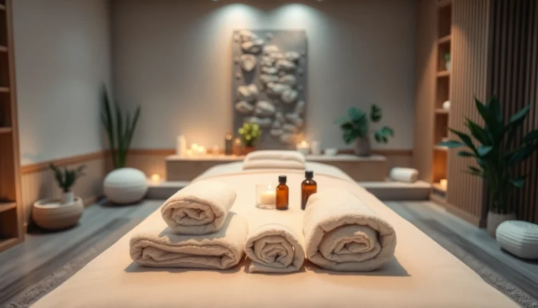 편안한 인테리어와 분위기로 꾸며진 포항스웨디시 마사지 치료 공간.